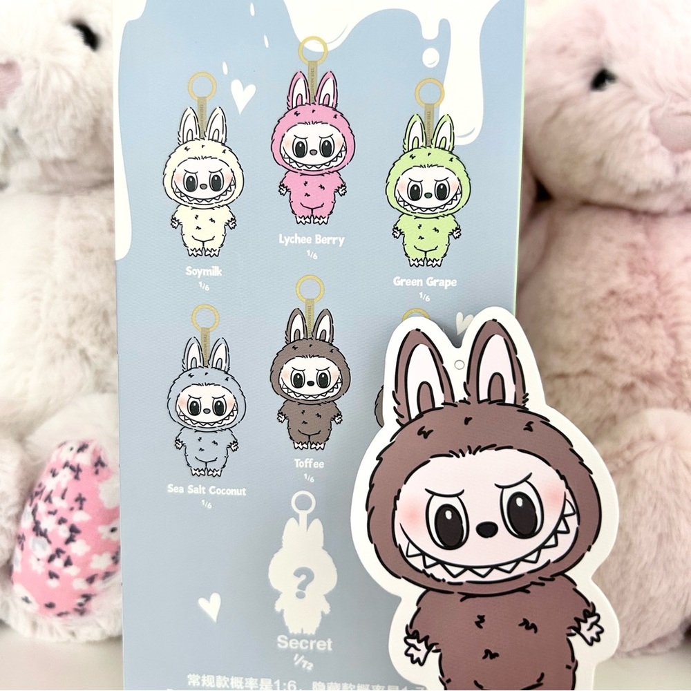 POP MART Exciting Macaron Labubu - Toffee - Picture 3 of 6